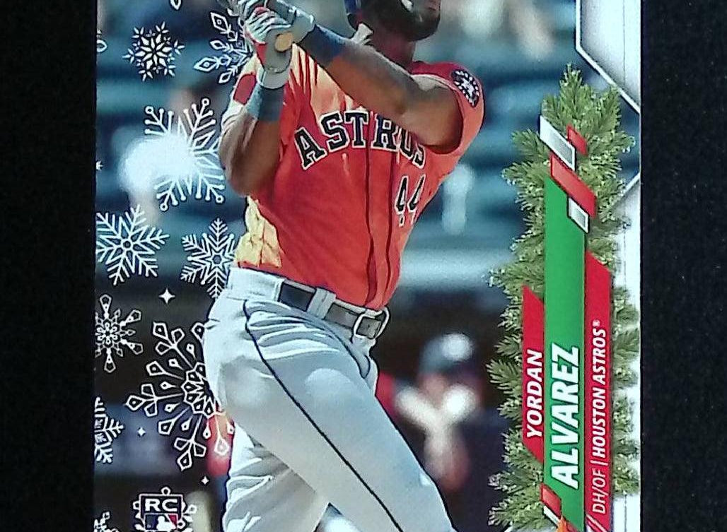 2020 Topps Walmart Holiday #HW105 Yordan Alvarez Rookie - LoCo Collectables