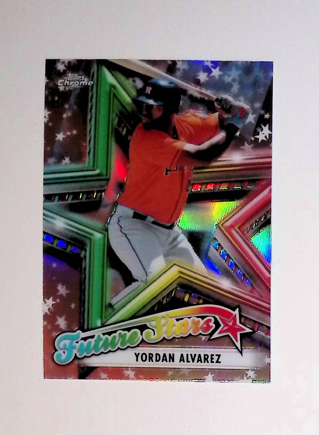 Yordan Alvarez 2021 Topps Chrome Future Stars #FS-8 - LoCo Collectables