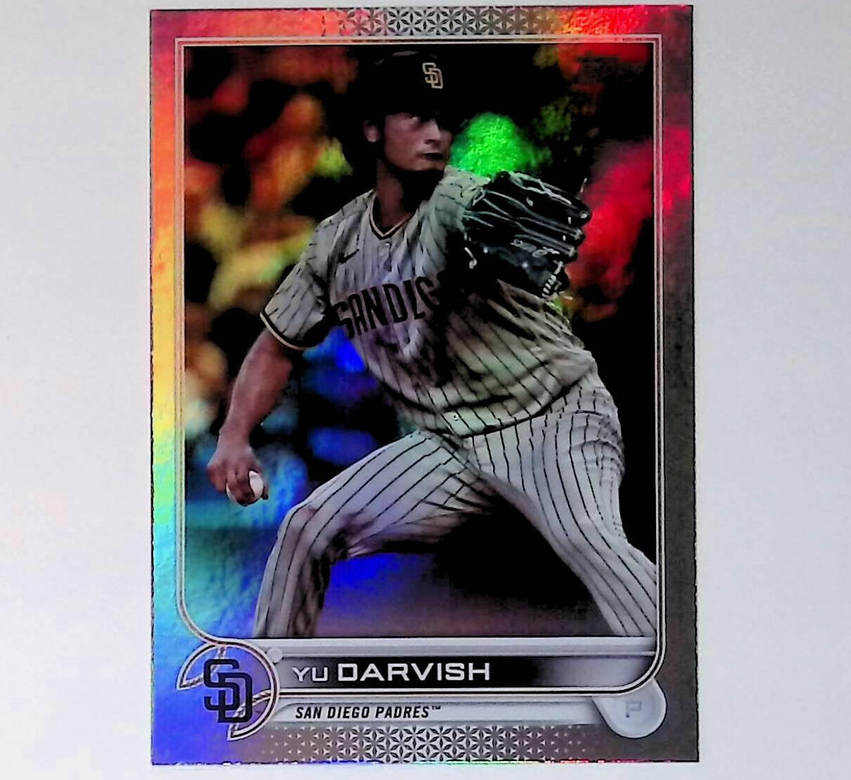 2022 Topps #309 Yu Darvish Rainbow Foil - LoCo Collectables