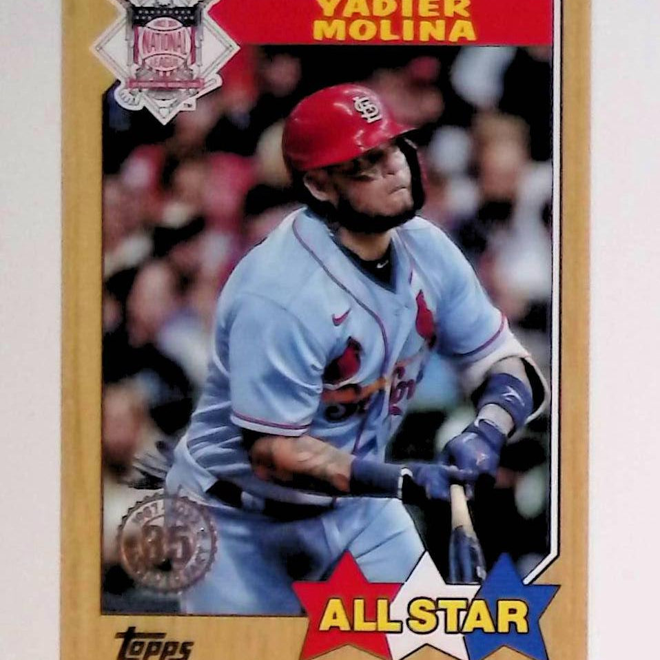 Yadier Molina 2022 Topps '87 Topps All-Star #87AS-15 - LoCo Collectables