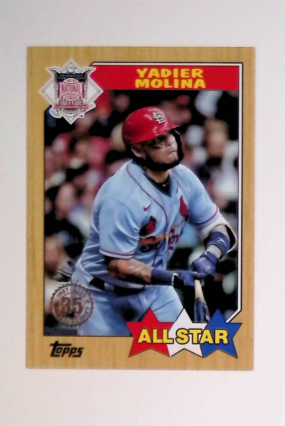 Yadier Molina 2022 Topps '87 Topps All-Star #87AS-15 - LoCo Collectables