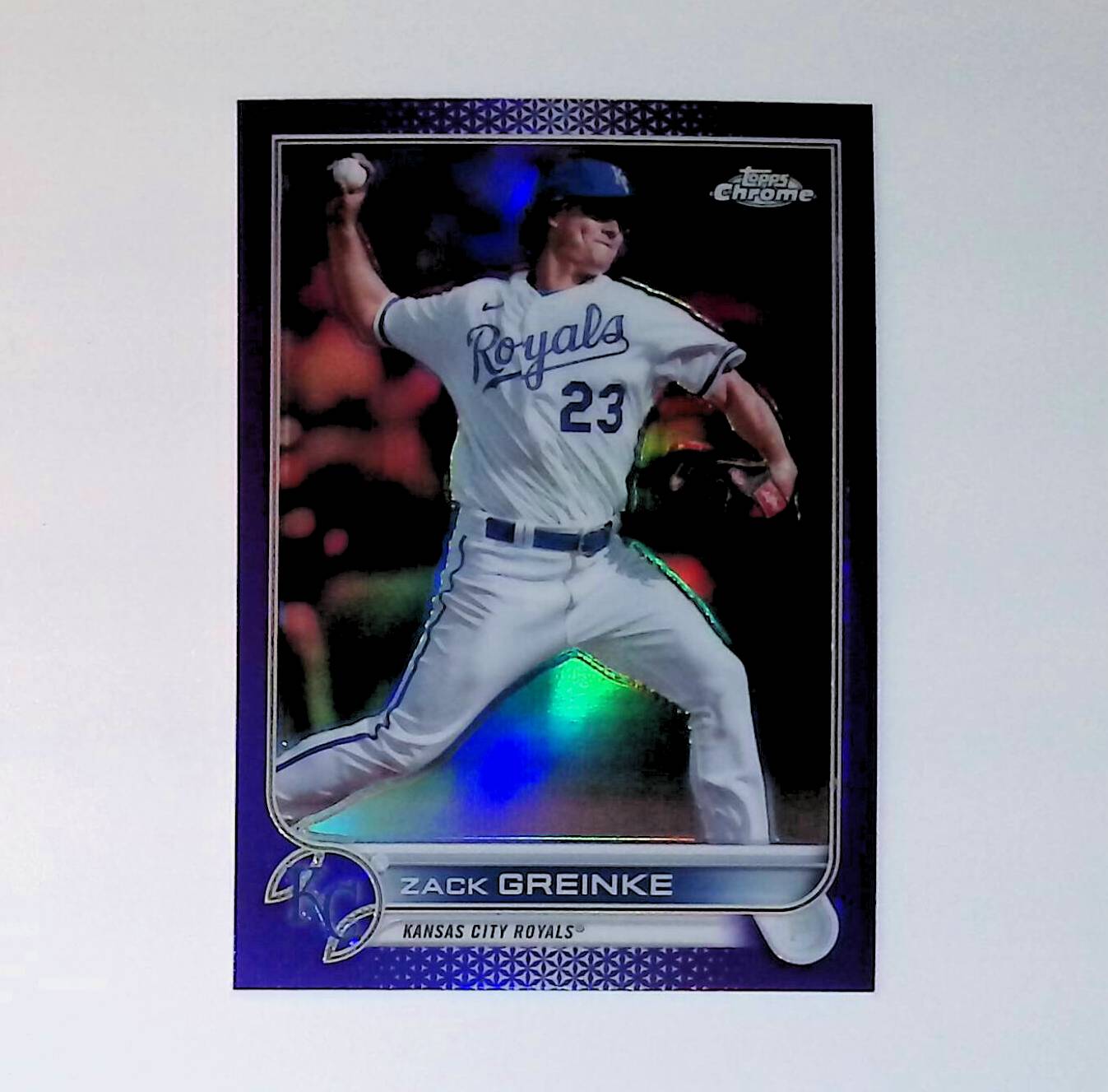 Zack Greinke 2022 Topps Chrome Update Purple Refractors #USC109 - LoCo Collectables