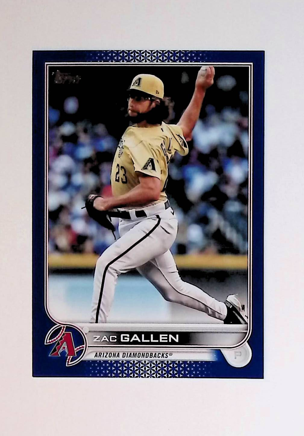 Zac Gallen 2022 Topps Royal Blue #562 - LoCo Collectables