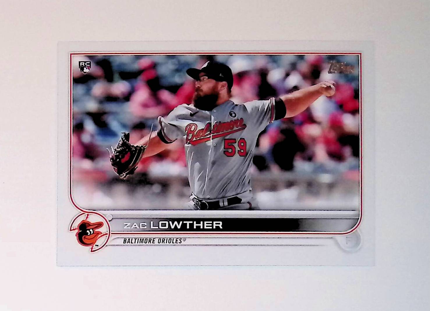 Zac Lowther 2022 Topps #133 (Rookie Card) - LoCo Collectables