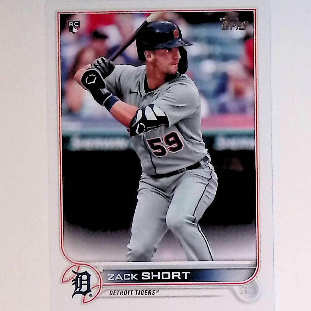 2022 Topps #148 Zack Short Rookie - LoCo Collectables