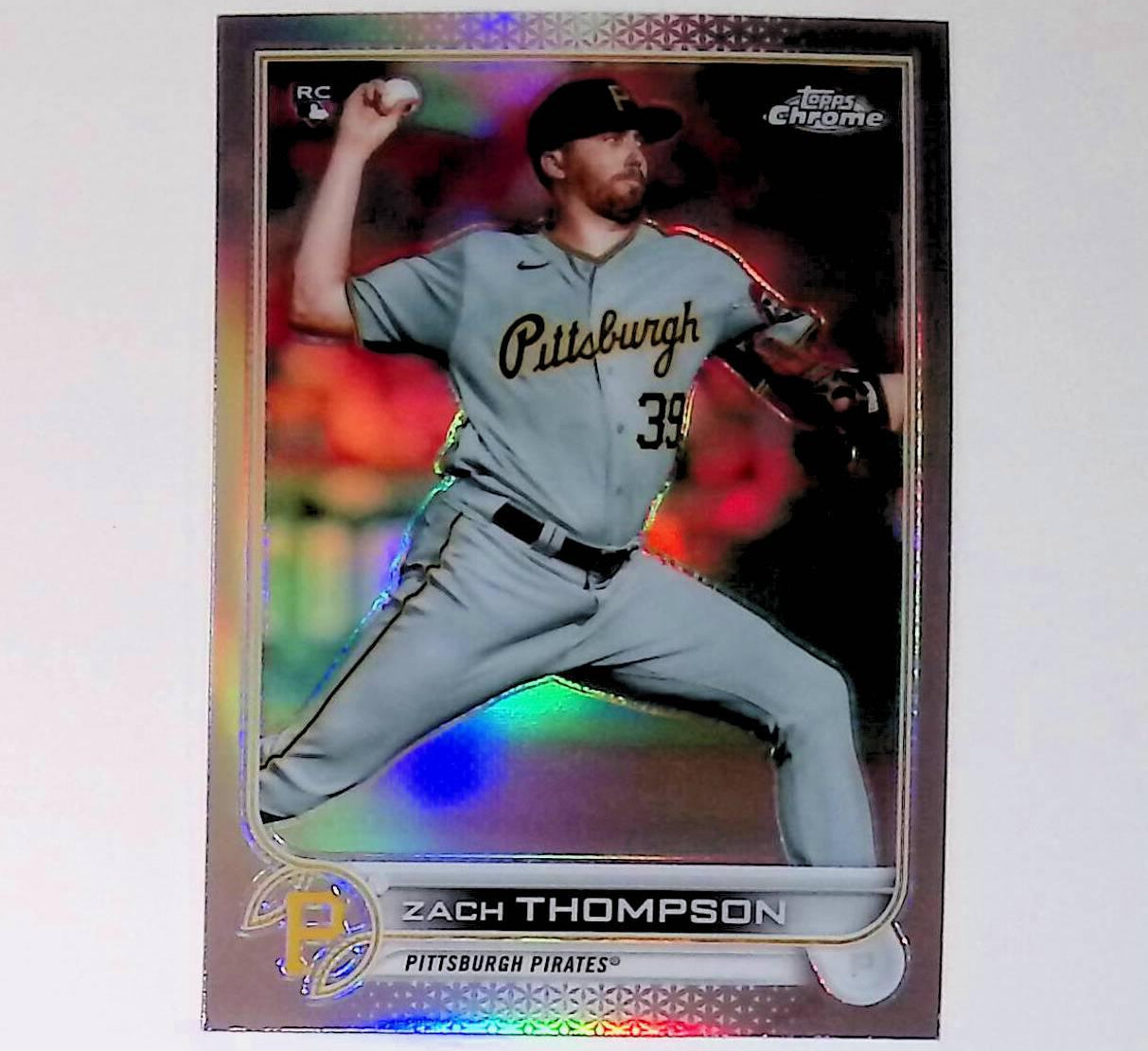 2022 Topps Chrome #30 Zach Thompson Rookie Refractor - LoCo Collectables