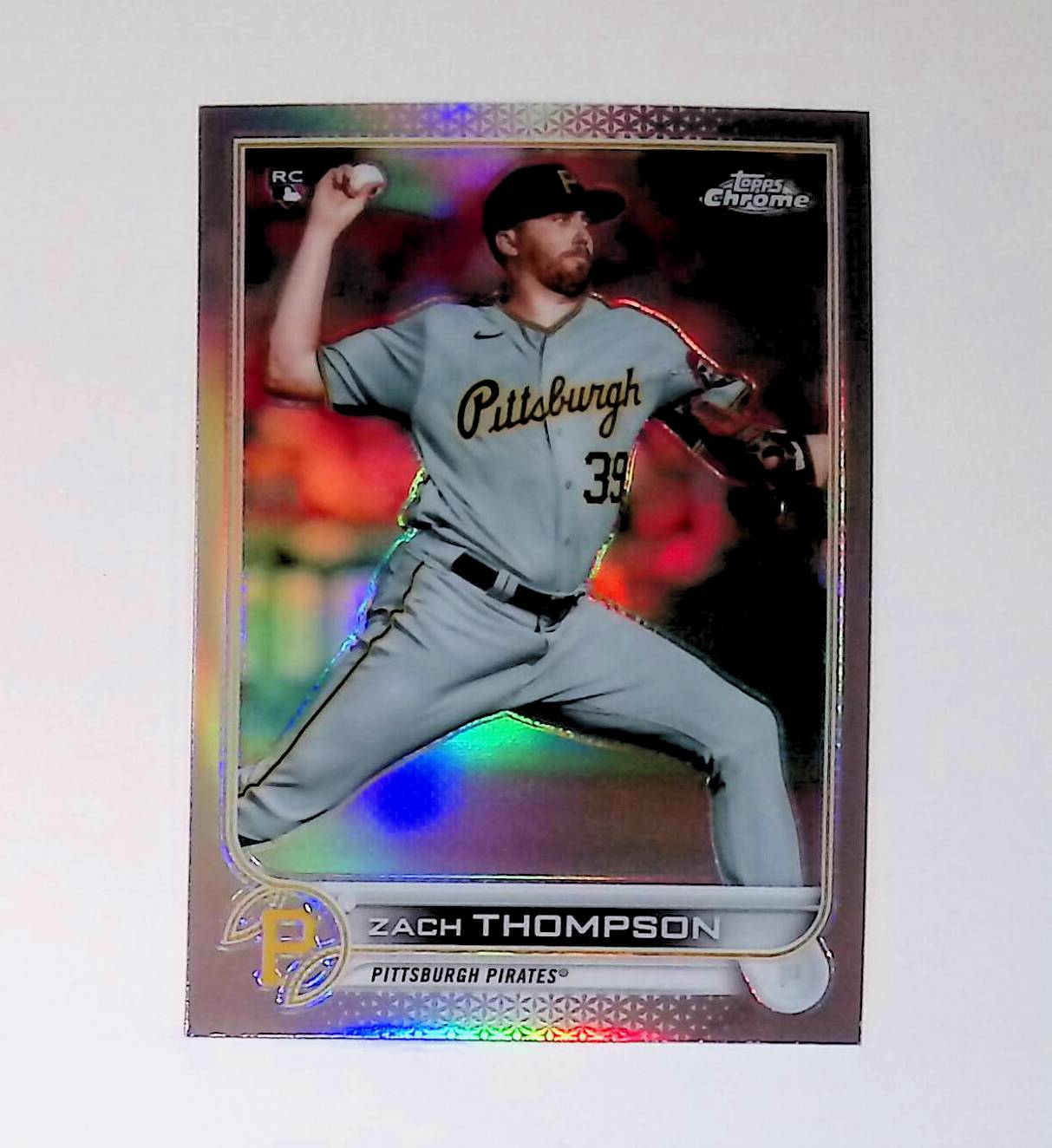 Zach Thompson 2022 Topps Chrome Refractors #30 (Rookie Card) - LoCo Collectables