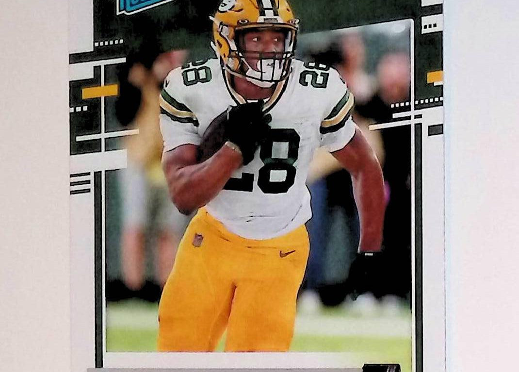 2020 Donruss #324 AJ Dillon Rated Rookie - LoCo Collectables