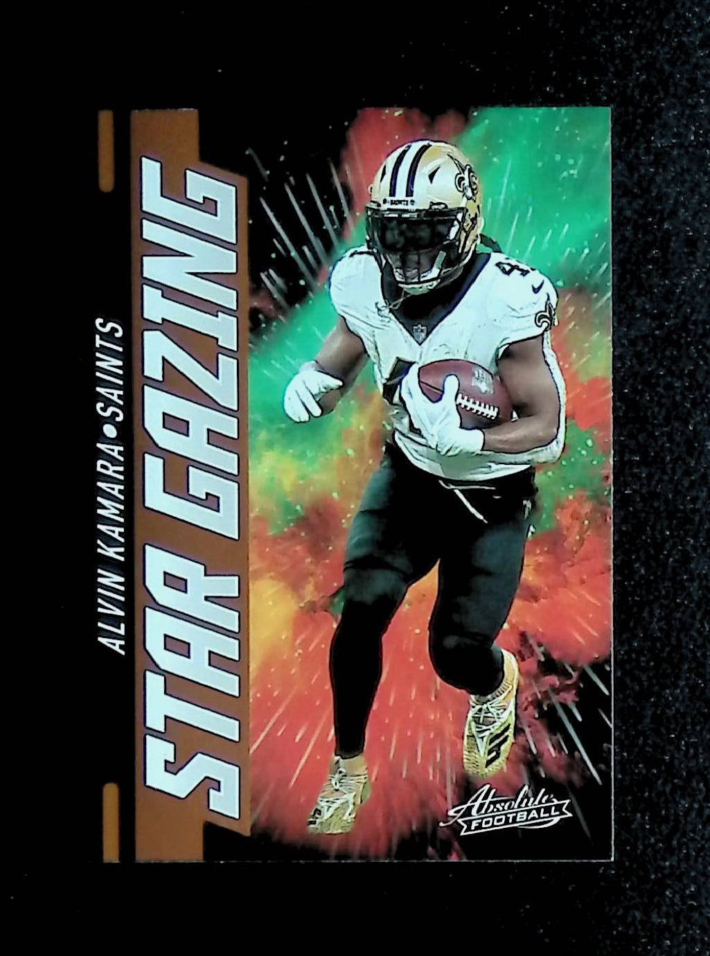 Alvin Kamara 2021 Panini Absolute Football Star Gazing #SG12 - LoCo Collectables