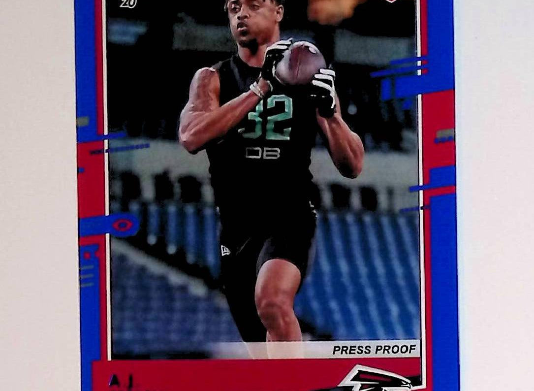 2020 Donruss Press Proof Blue #255 AJ Terrell Rookie - LoCo Collectables