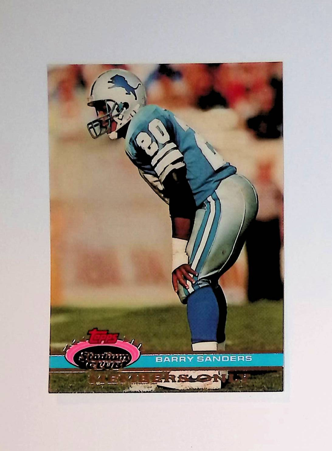 Barry Sanders 1991 Topps Stadium Club Members Only - LoCo Collectables