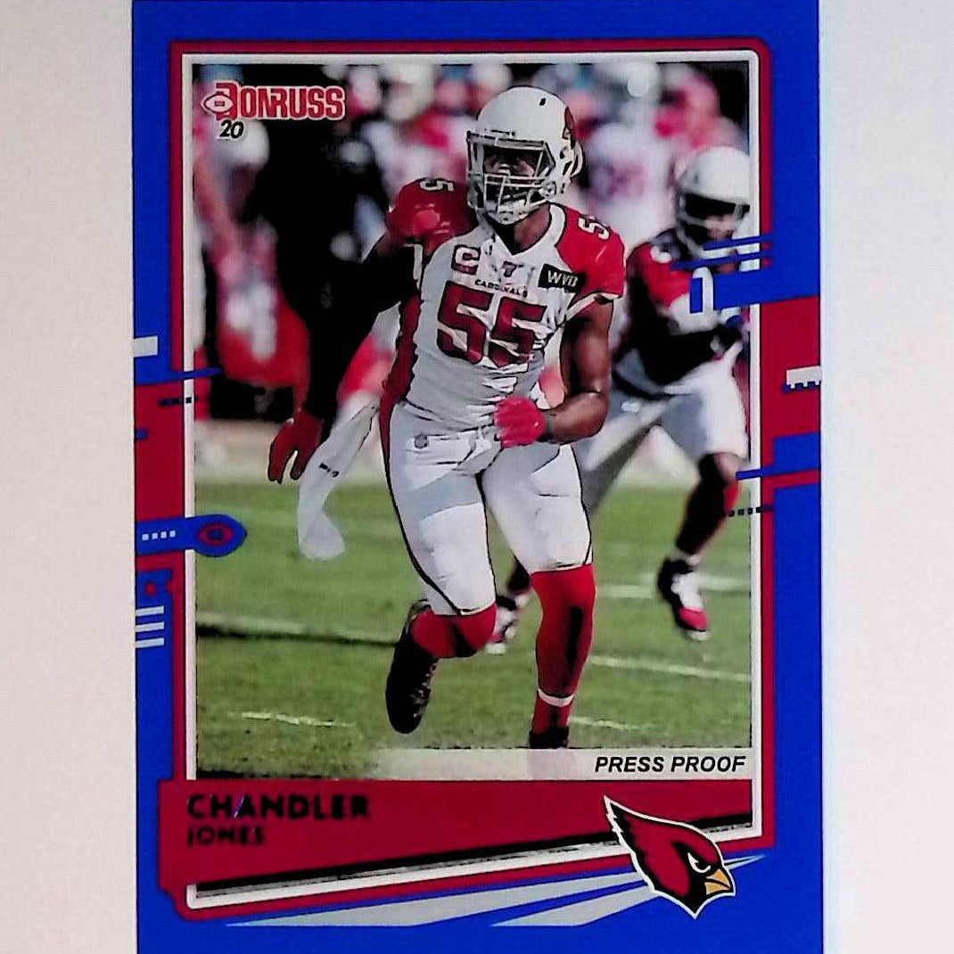 Chandler Jones 2020 Donruss Press Proof Blue #24 - LoCo Collectables