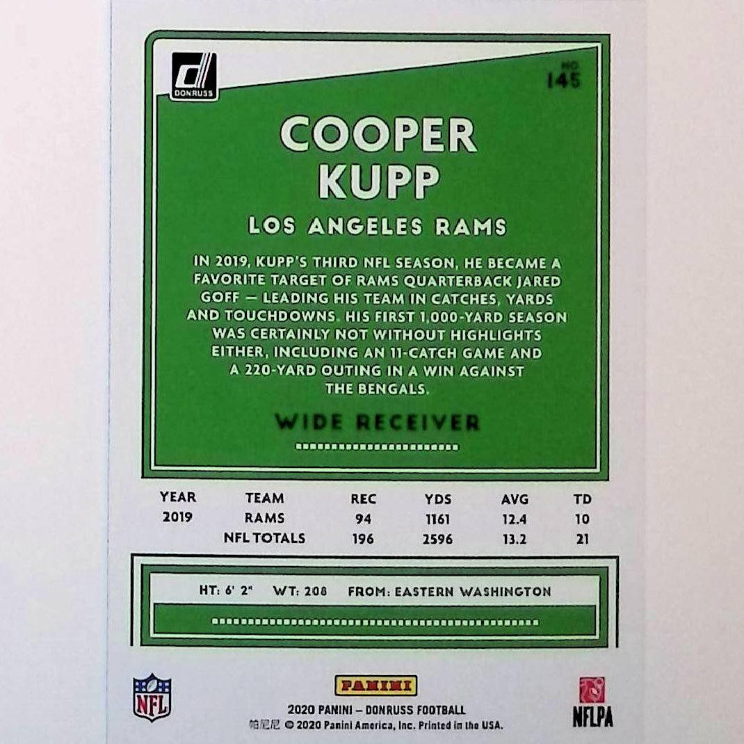 Cooper Kupp 2020 Donruss Press Proof Blue #145 - LoCo Collectables