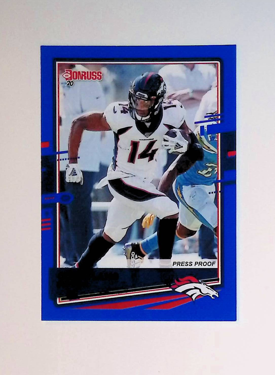 Courtland Sutton 2020 Donruss Press Proof Blue #92 - LoCo Collectables