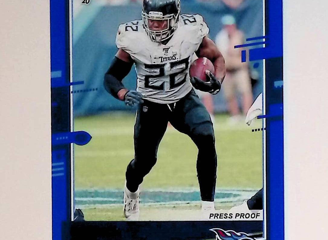 2020 Donruss Press Proof Blue #245 Derrick Henry - LoCo Collectables