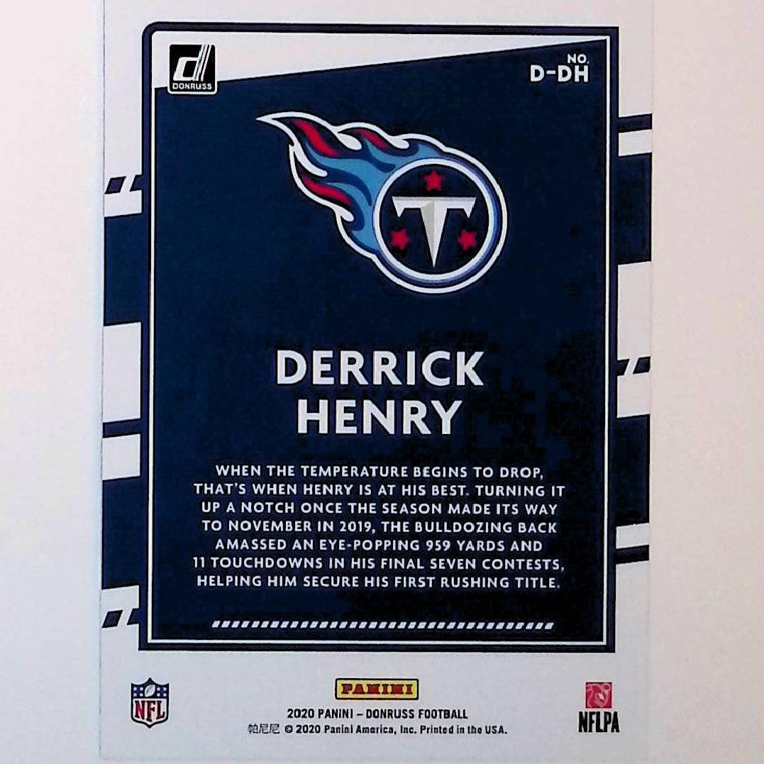 2020 Donruss Dominators #D-DH Derrick Henry - LoCo Collectables