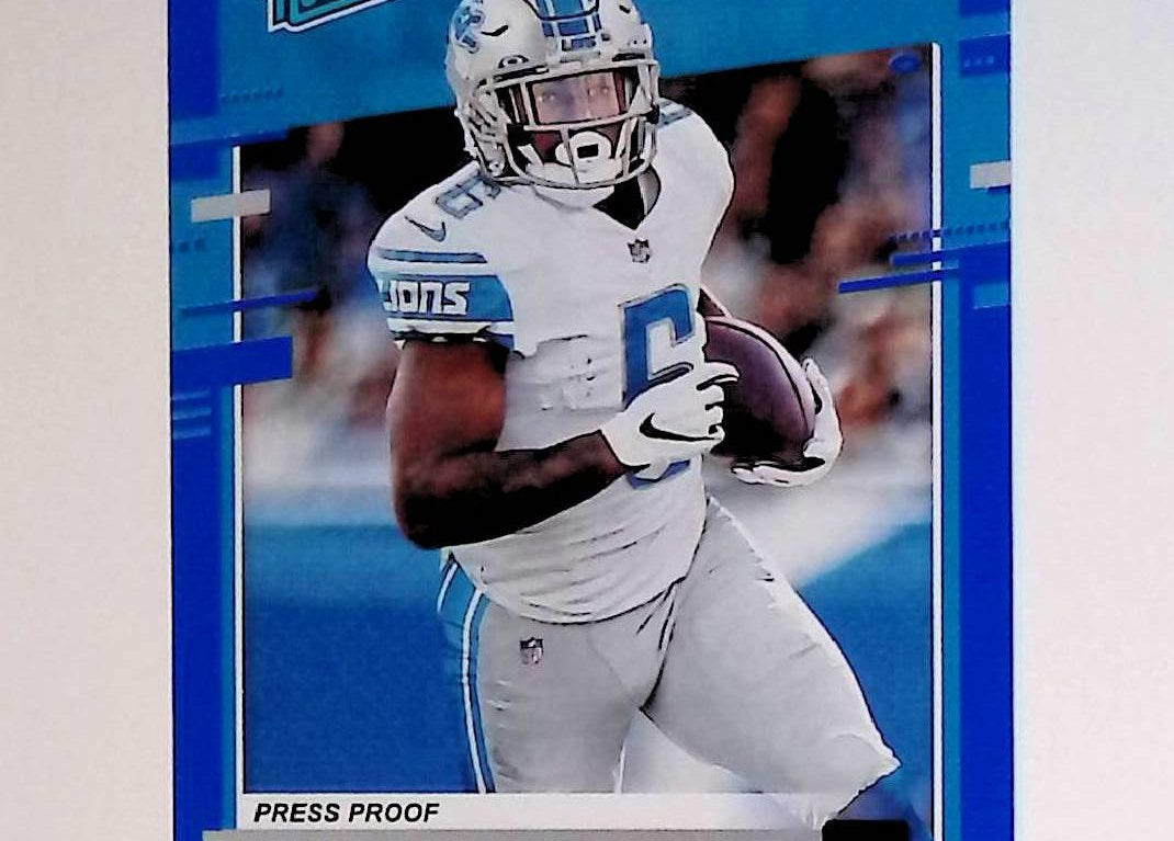 2020 Donruss Press Proof Blue #309 D'Andre Swift Rated Rookie - LoCo Collectables