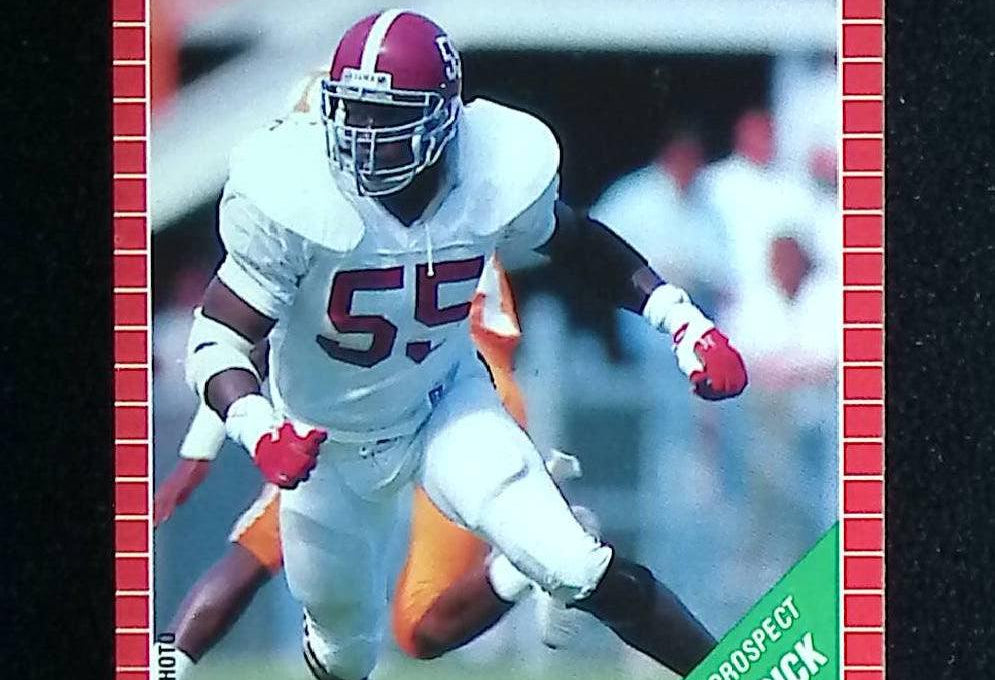 Derrick Thomas 1989 Pro Set #498 (Rookie Card) - LoCo Collectables