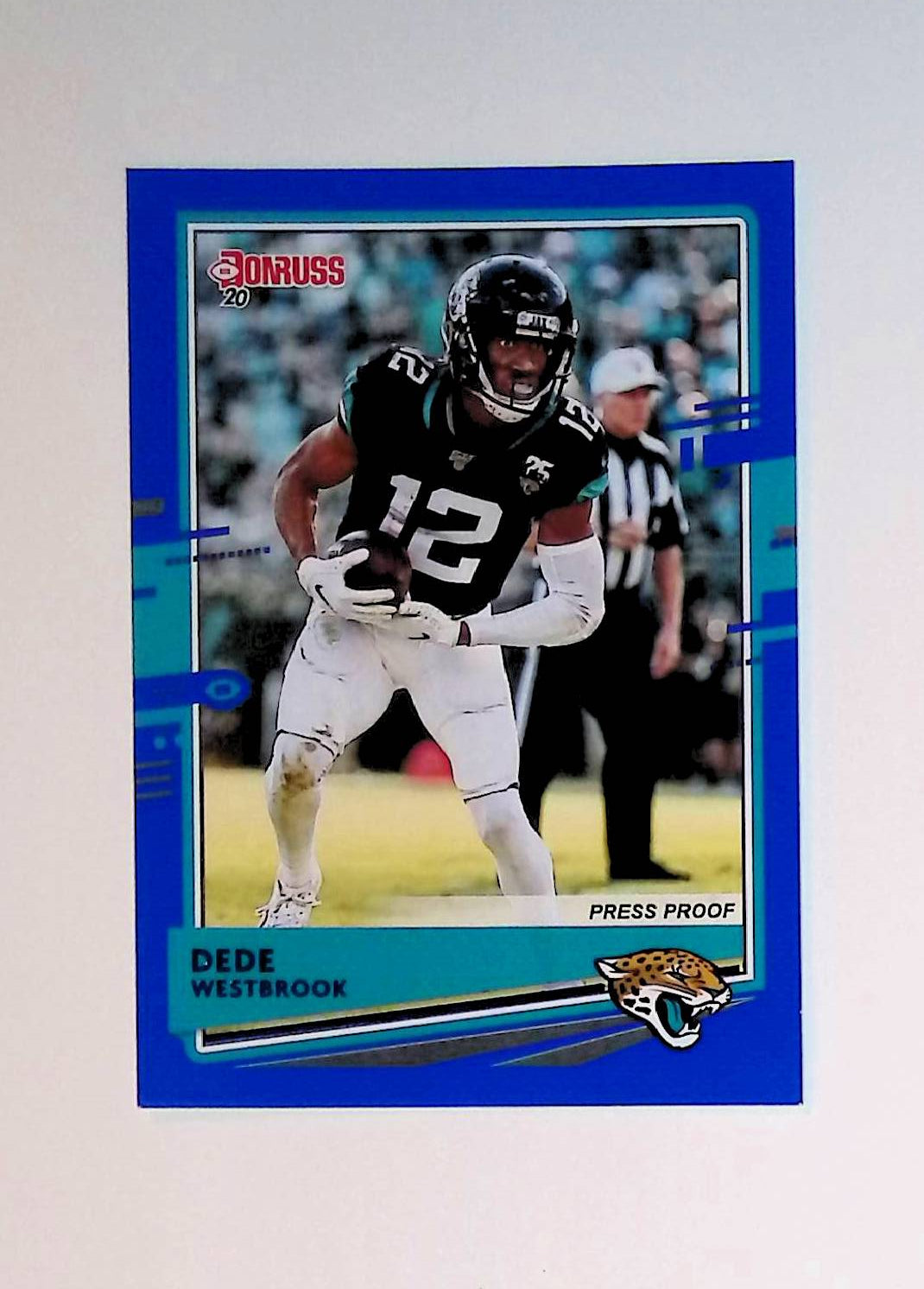 Dede Westbrook 2020 Donruss Press Proof Blue #130 - LoCo Collectables