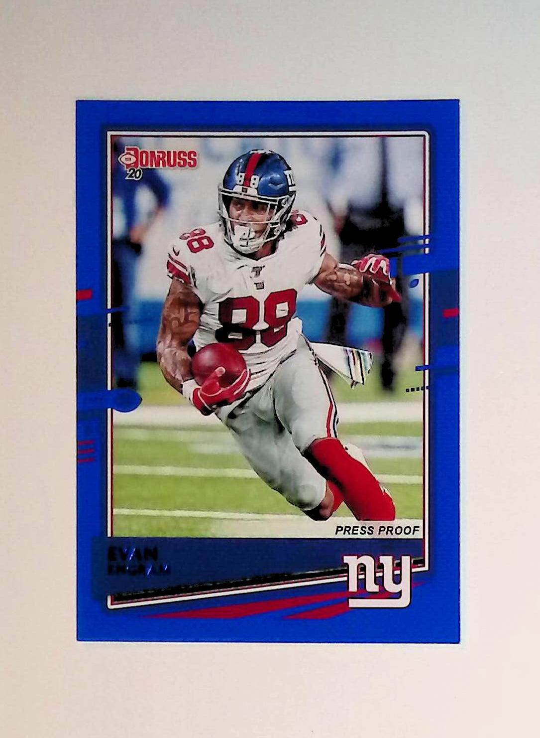 Evan Engram 2020 Donruss Press Proof Blue #186 - LoCo Collectables