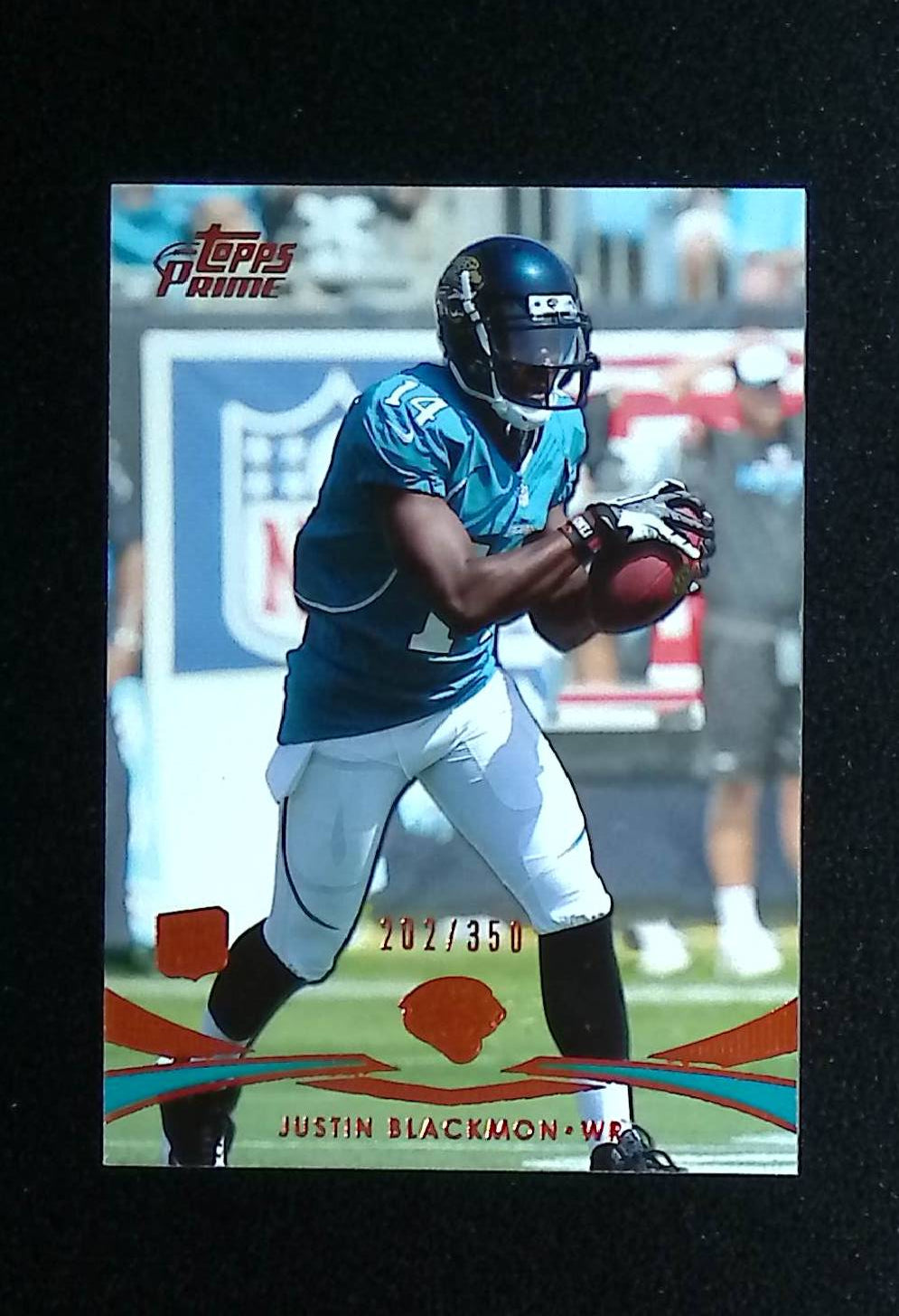 Justin Blackmon 2012 Topps Prime Copper #70 (Rookie Card), 202 /350 - LoCo Collectables