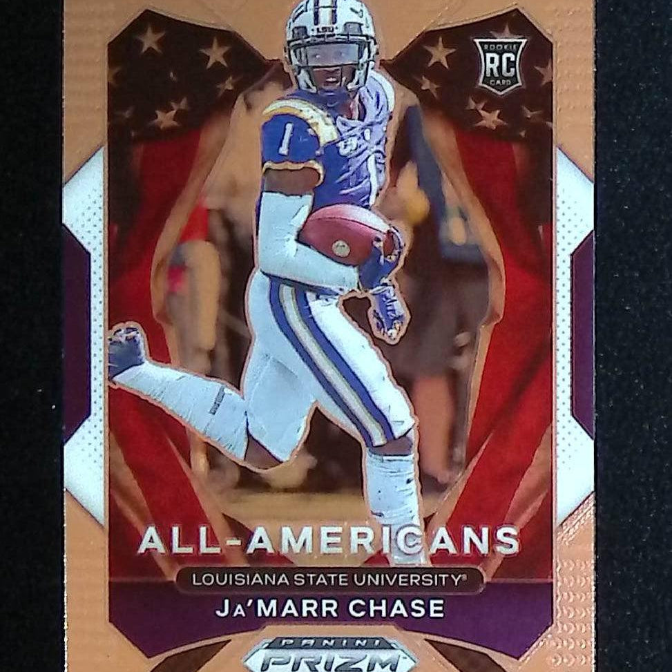 Ja'marr Chase 2021 Panini Prizm Draft Picks #185 (Rookie Card) - LoCo Collectables