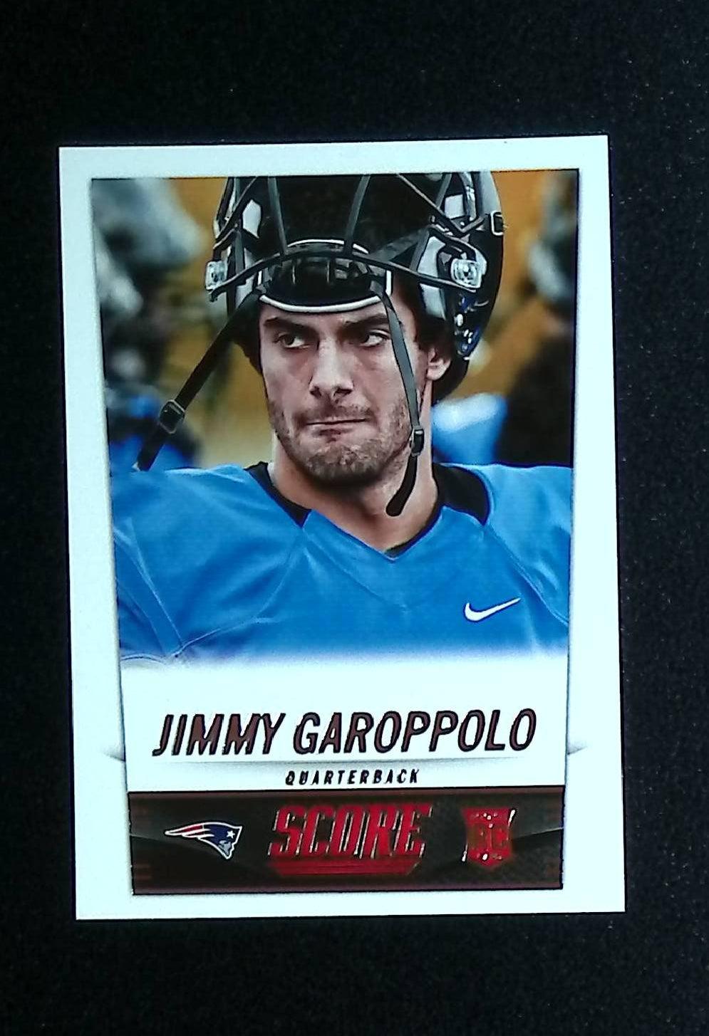 2014 Score #386 Jimmy Garoppolo Rookie - LoCo Collectables