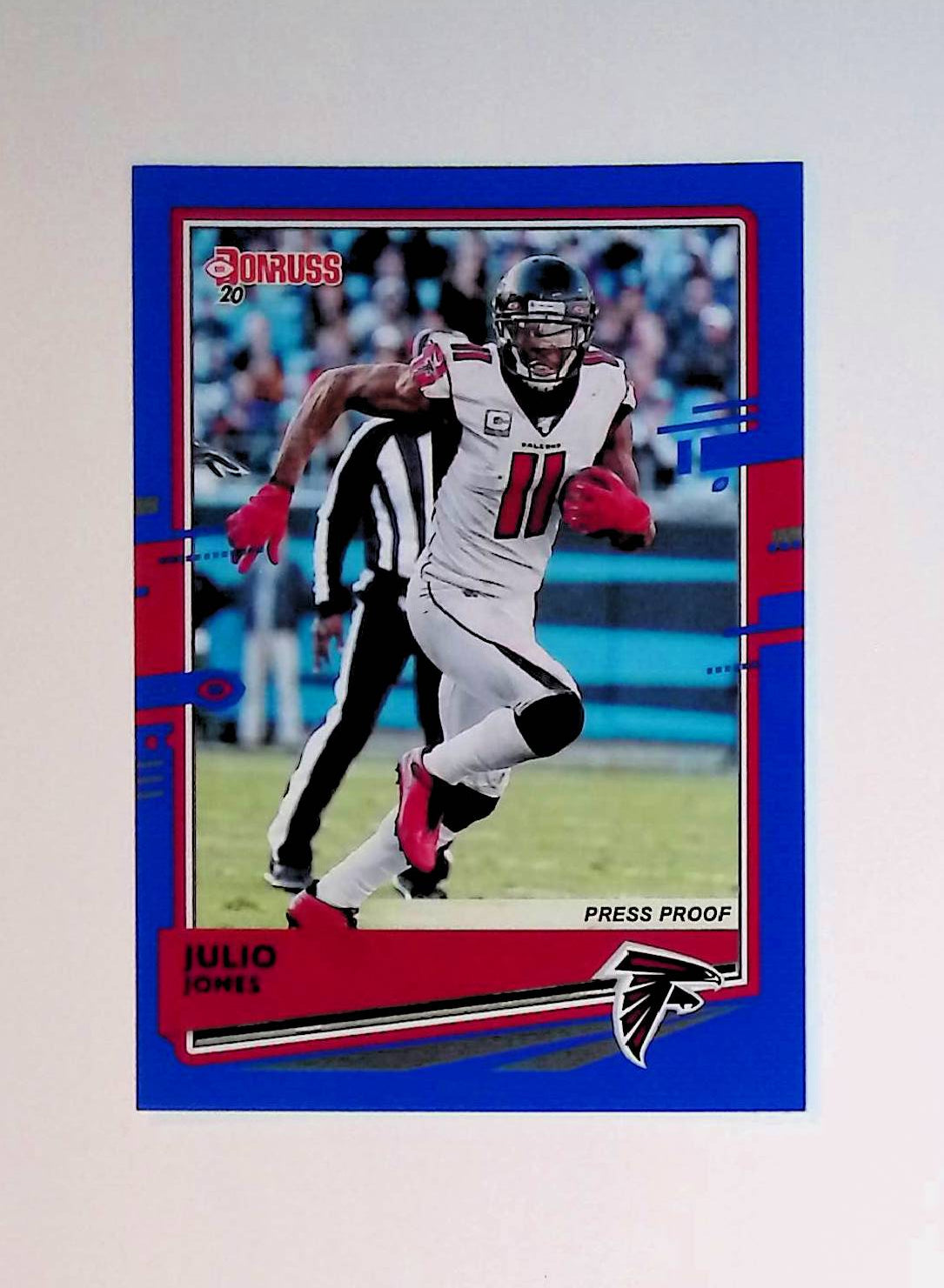 Julio Jones 2020 Donruss Press Proof Blue #28 - LoCo Collectables