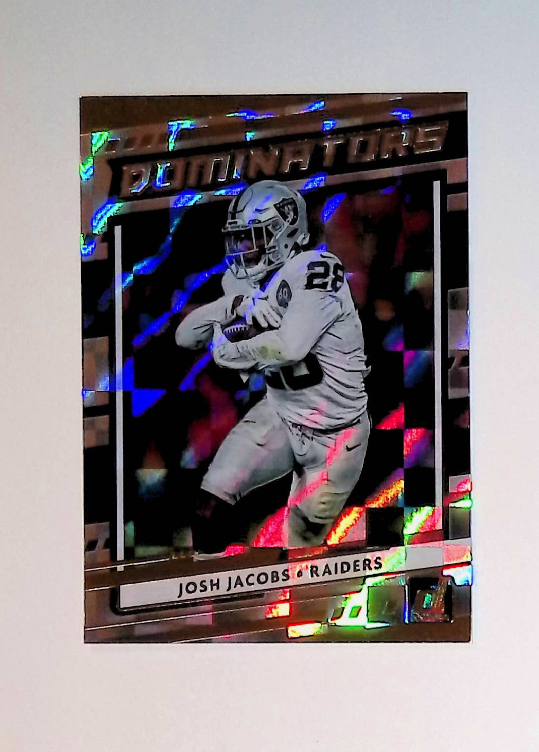 Josh Jacobs 2020 Donruss Dominators #D-JJ - LoCo Collectables