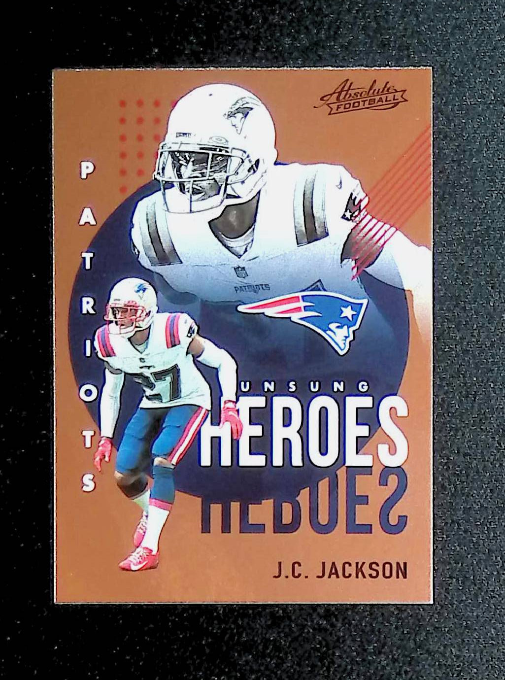 J.C. Jackson 2021 Panini Absolute Football Unsung Heroes #UH14 - LoCo Collectables