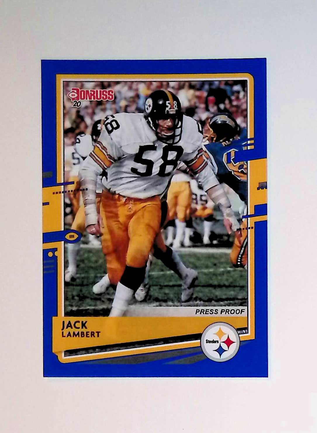 Jack Lambert 2020 Donruss Press Proof Blue #221 - LoCo Collectables