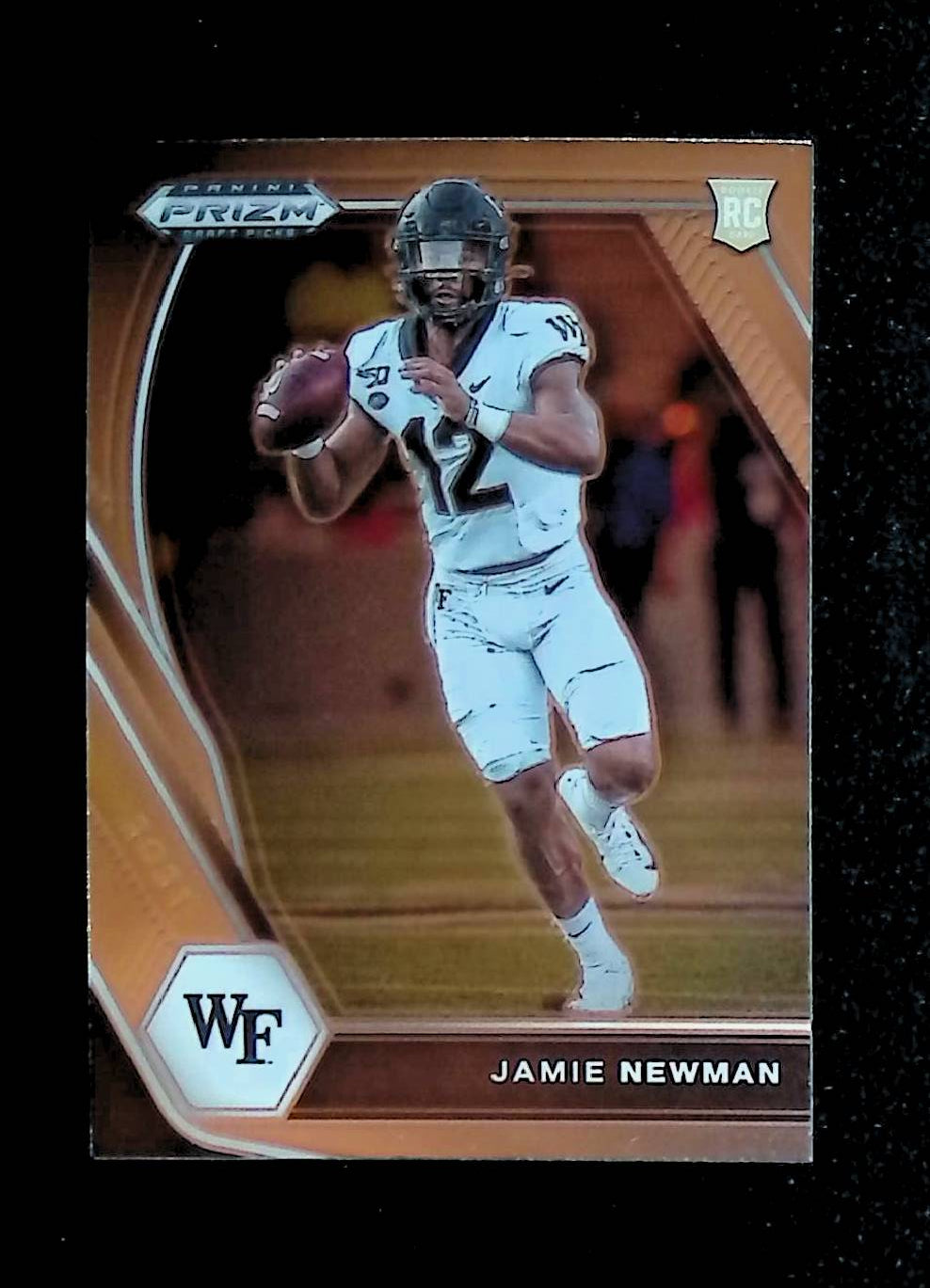 Jamie Newman 2021 Panini Prizm Draft Picks #135 (Rookie Card) - LoCo Collectables