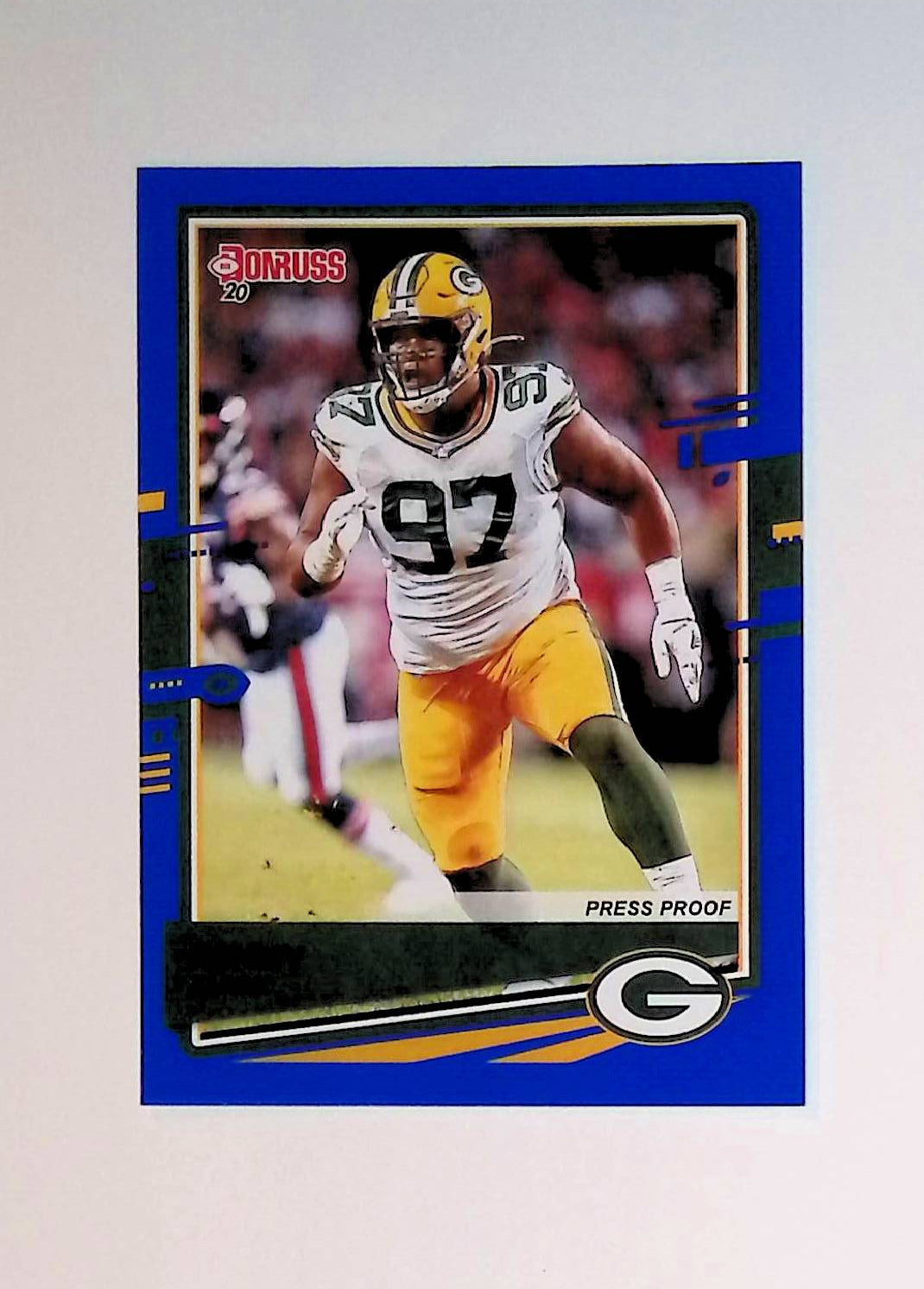 Kenny Clark 2020 Donruss Press Proof Blue #107 - LoCo Collectables