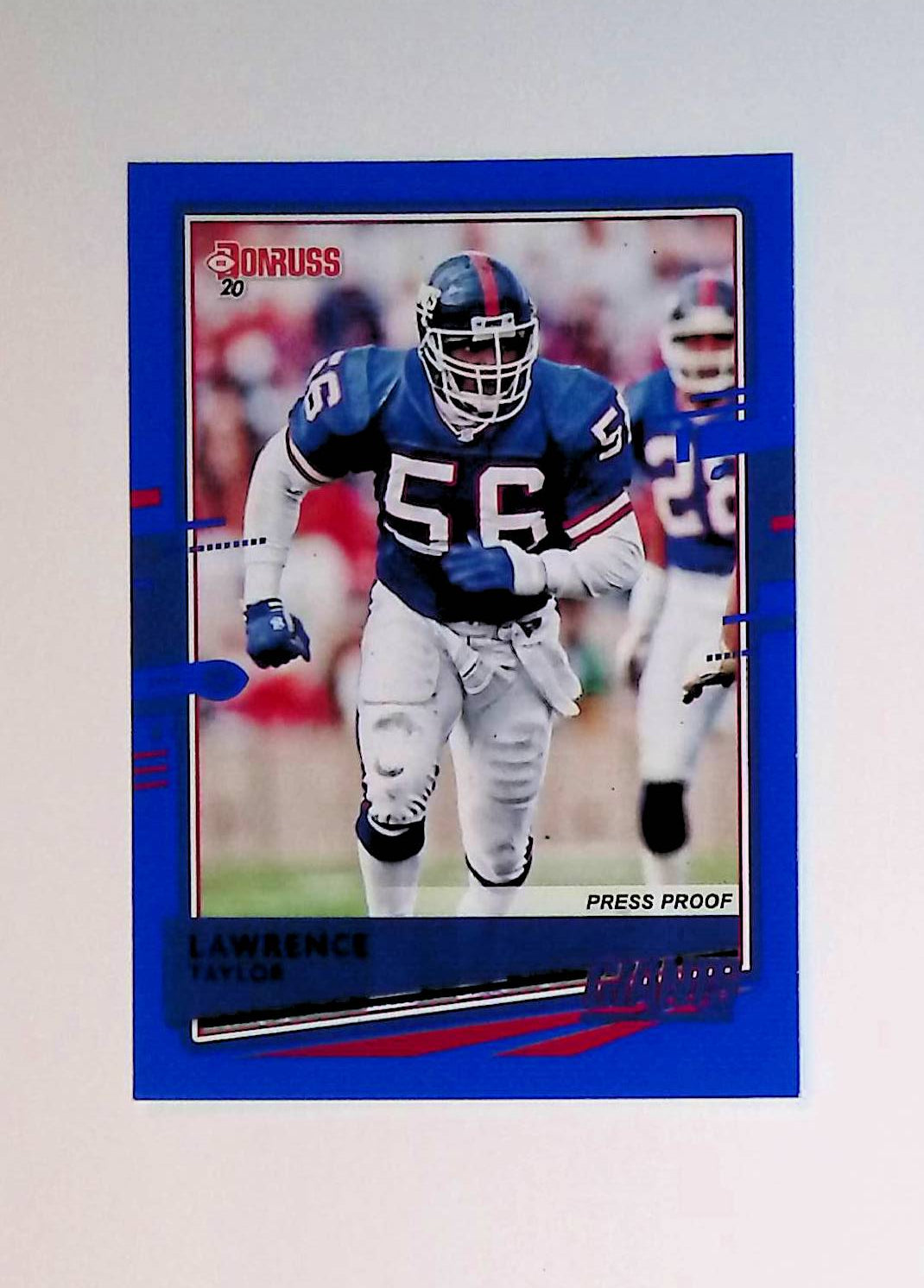 Lawrence Taylor 2020 Donruss Press Proof Blue #190 - LoCo Collectables