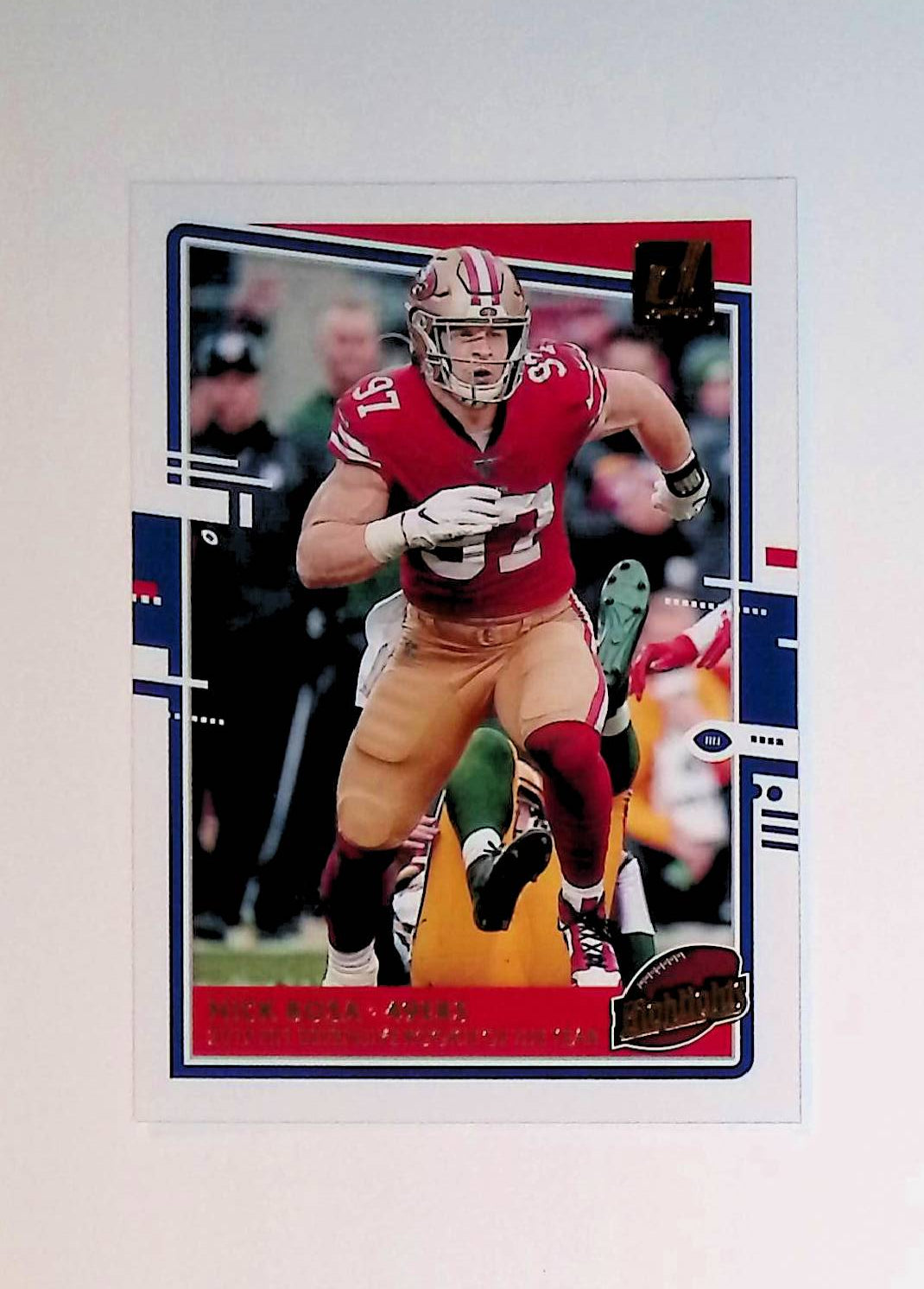 Nick Bosa 2020 Donruss Highlights #H-NB - LoCo Collectables