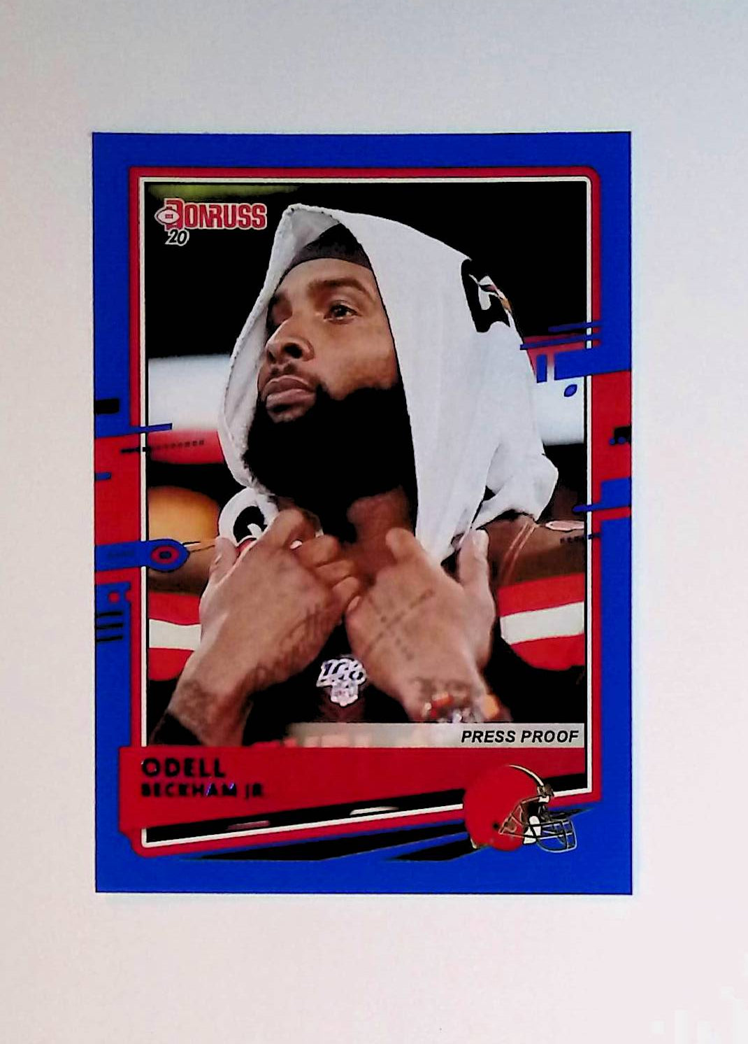 Odell Beckham Jr 2020 Donruss Press Proof #73 (Photo Variation SP) - LoCo Collectables