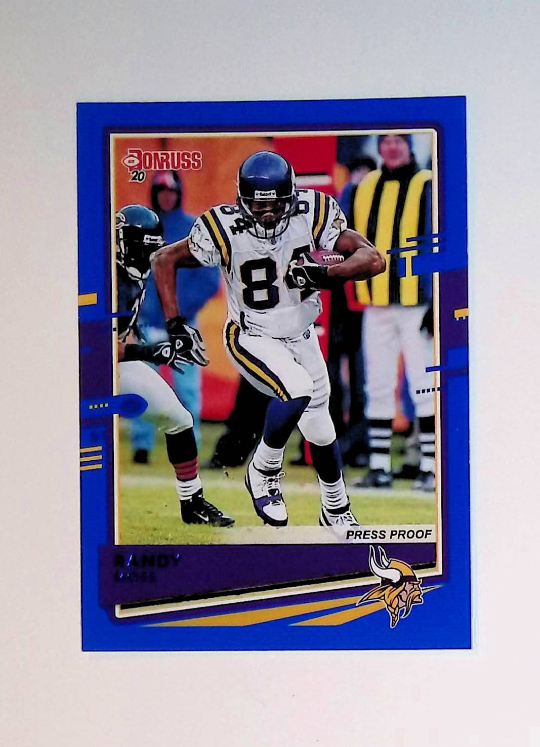 Randy Moss 2020 Donruss Press Proof Blue #165 - LoCo Collectables