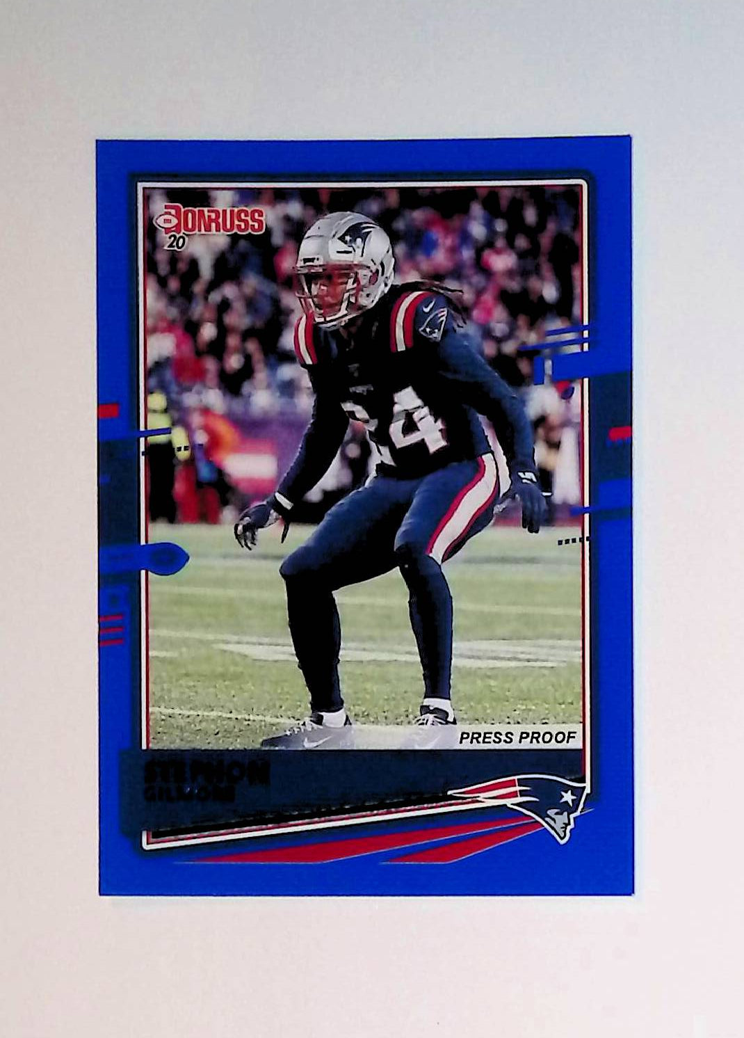 Stephon Gilmore 2020 Donruss Press Proof Blue #170 - LoCo Collectables