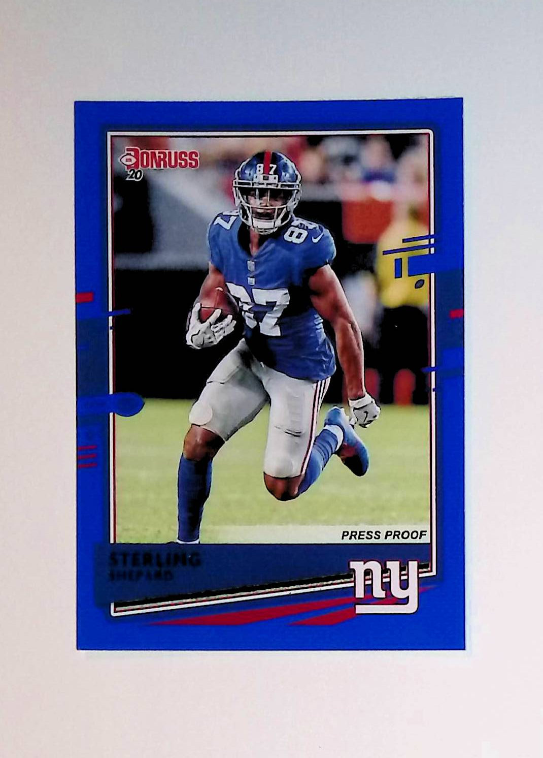 Sterling Shepard 2020 Donruss Press Proof Blue #185 - LoCo Collectables