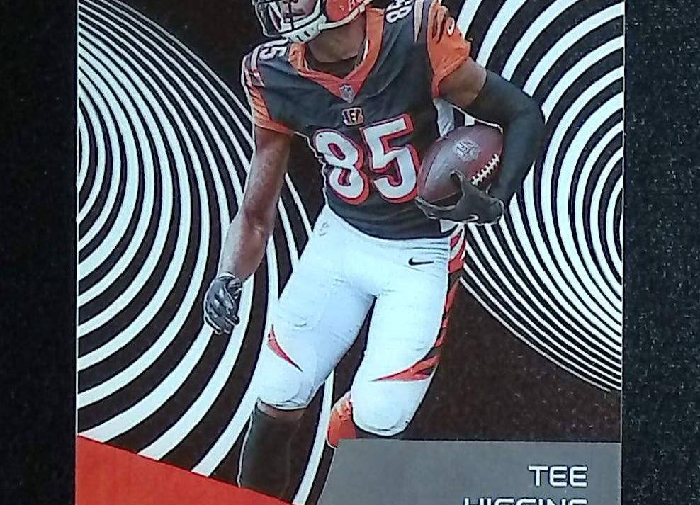 2020 Panini Clear Vision Rookies #CV-12 Tee Higgins Rookie - LoCo Collectables