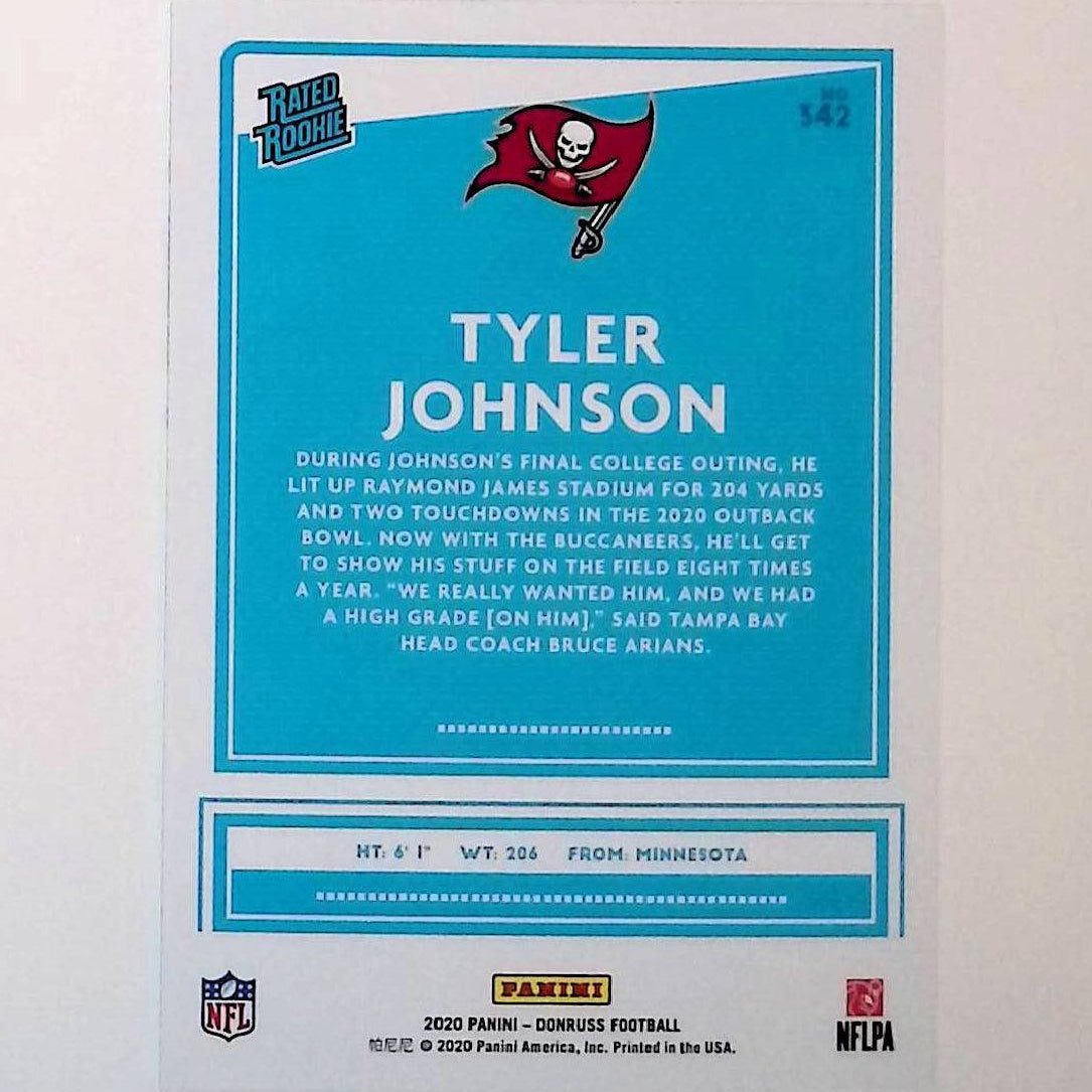 2020 Donruss #342 Tyler Johnson Rated Rookie - LoCo Collectables