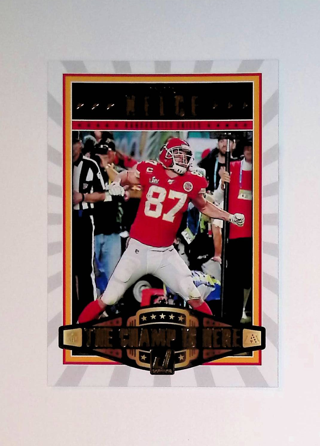 Travis Kelce 2020 Donruss The Champ is Here #CH-TK - LoCo Collectables