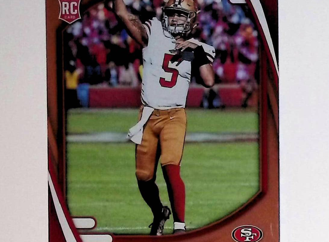 2021 Panini Absolute Football #103 Trey Lance Rookie - LoCo Collectables