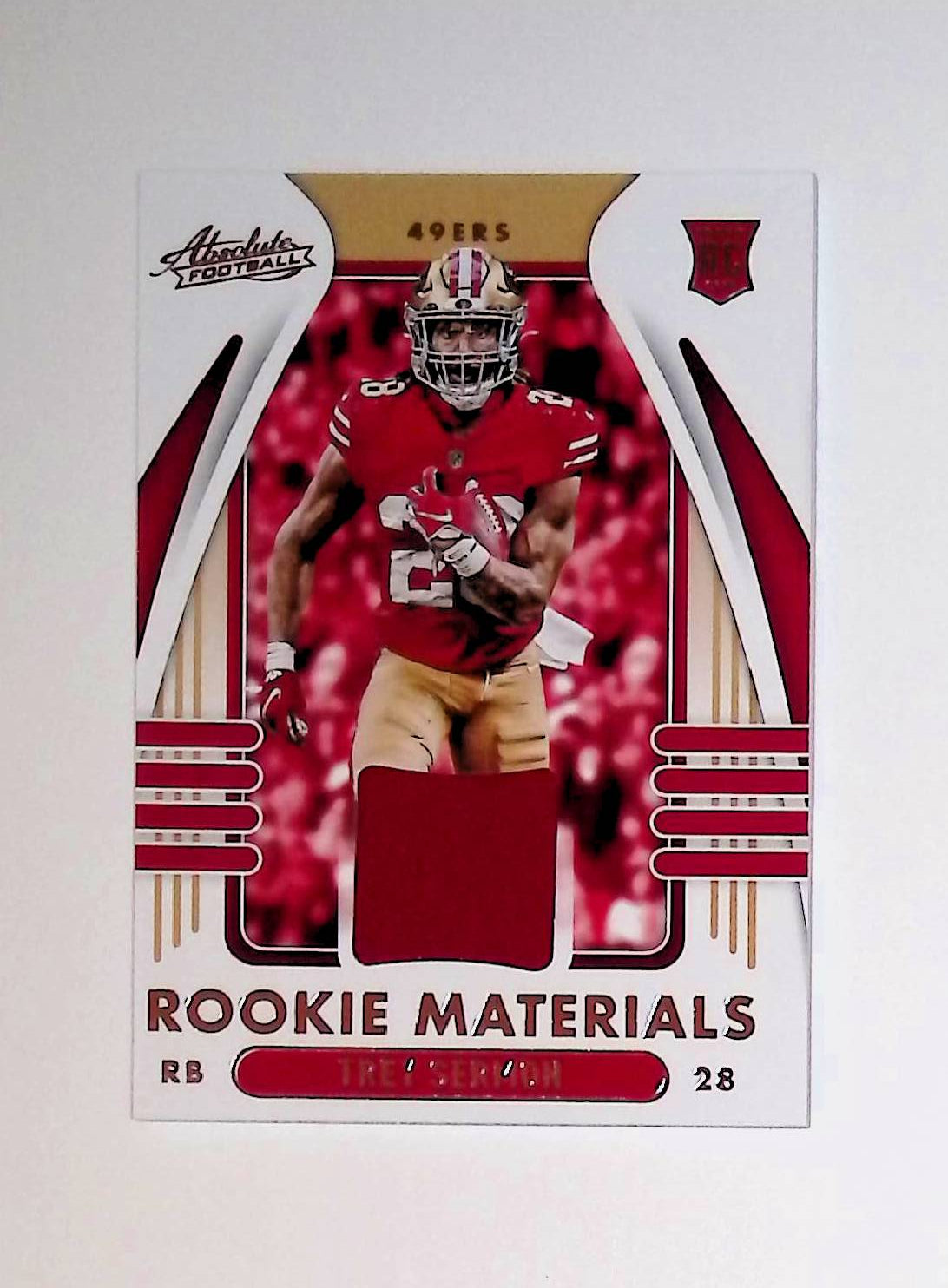 Trey Sermon 2021 Panini Absolute Rookie Materials #ARM-TSE - LoCo Collectables